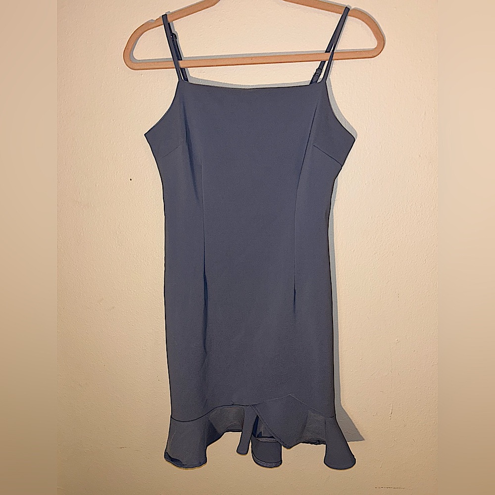 Ruffle Edge Cocktail Dress